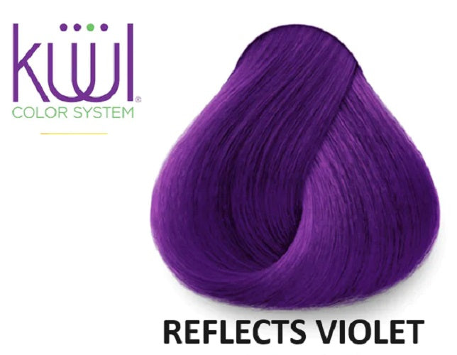 Kuul Cream Hair Color Reflects - Violet