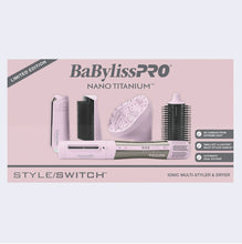 Load image into Gallery viewer, BaBylissPRO Limited Edition Pink Nano Titanium Style/Switch Ionic Multi-Styler &amp; Dryer Set
