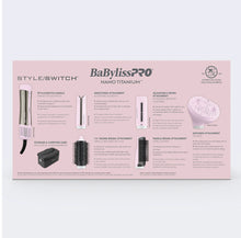 Load image into Gallery viewer, BaBylissPRO Limited Edition Pink Nano Titanium Style/Switch Ionic Multi-Styler &amp; Dryer Set
