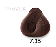 Load image into Gallery viewer, Hidracolor Cream Chocolate Colors 7.35 Golden Mahogany Blonde
