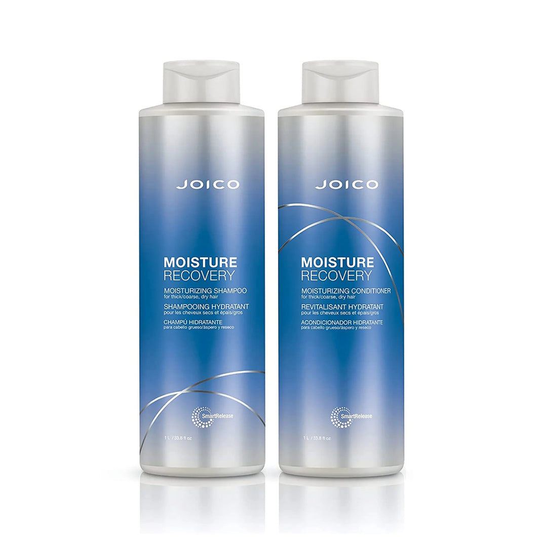 Joico Moisture Recovery Shampoo and Conditioner Liter Duo 33.8oz