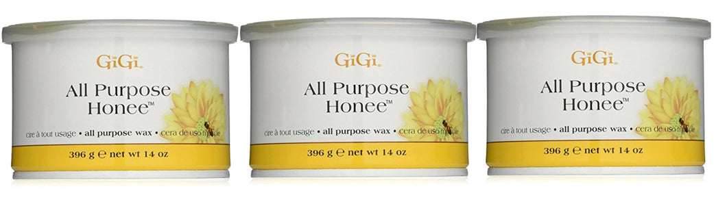 Gigi All-Purpose Honee Wax  14 oz  0330 3Pack