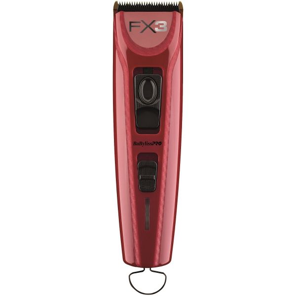 BaBylissPRO FX3 Red Professional High-Torque Cordless Clipper