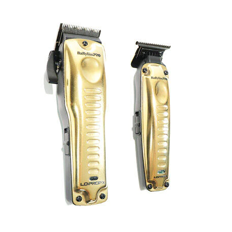 BaBylissPRO LO-PROFX Gold Clipper & Trimmer Duo Set