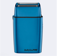 Load image into Gallery viewer, BaBylissPRO Limited Edition Blue Metal Double-Foil Shaver
