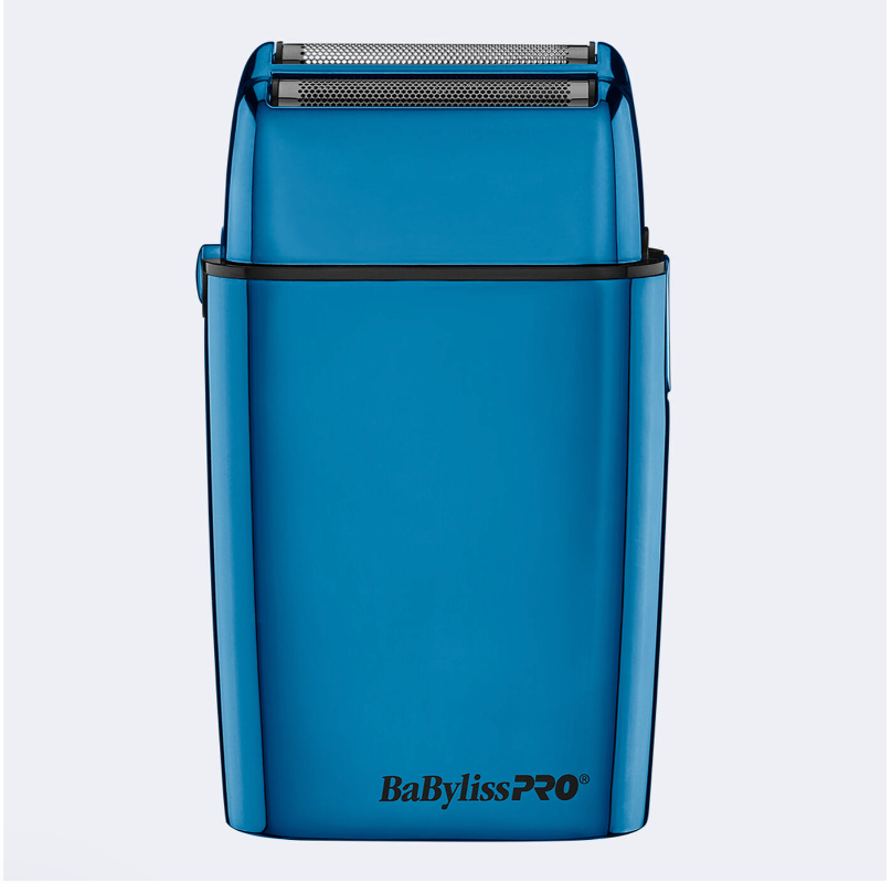 BaBylissPRO Limited Edition Blue Metal Double-Foil Shaver