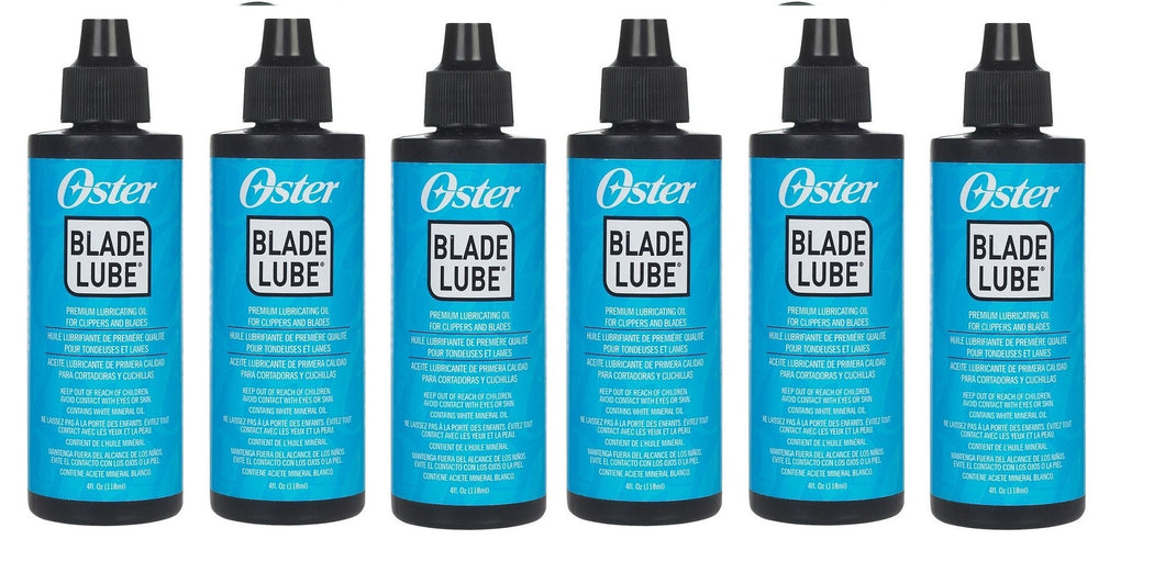 Oster Blade Lube Lubricating Oil 4 oz 6-Pack