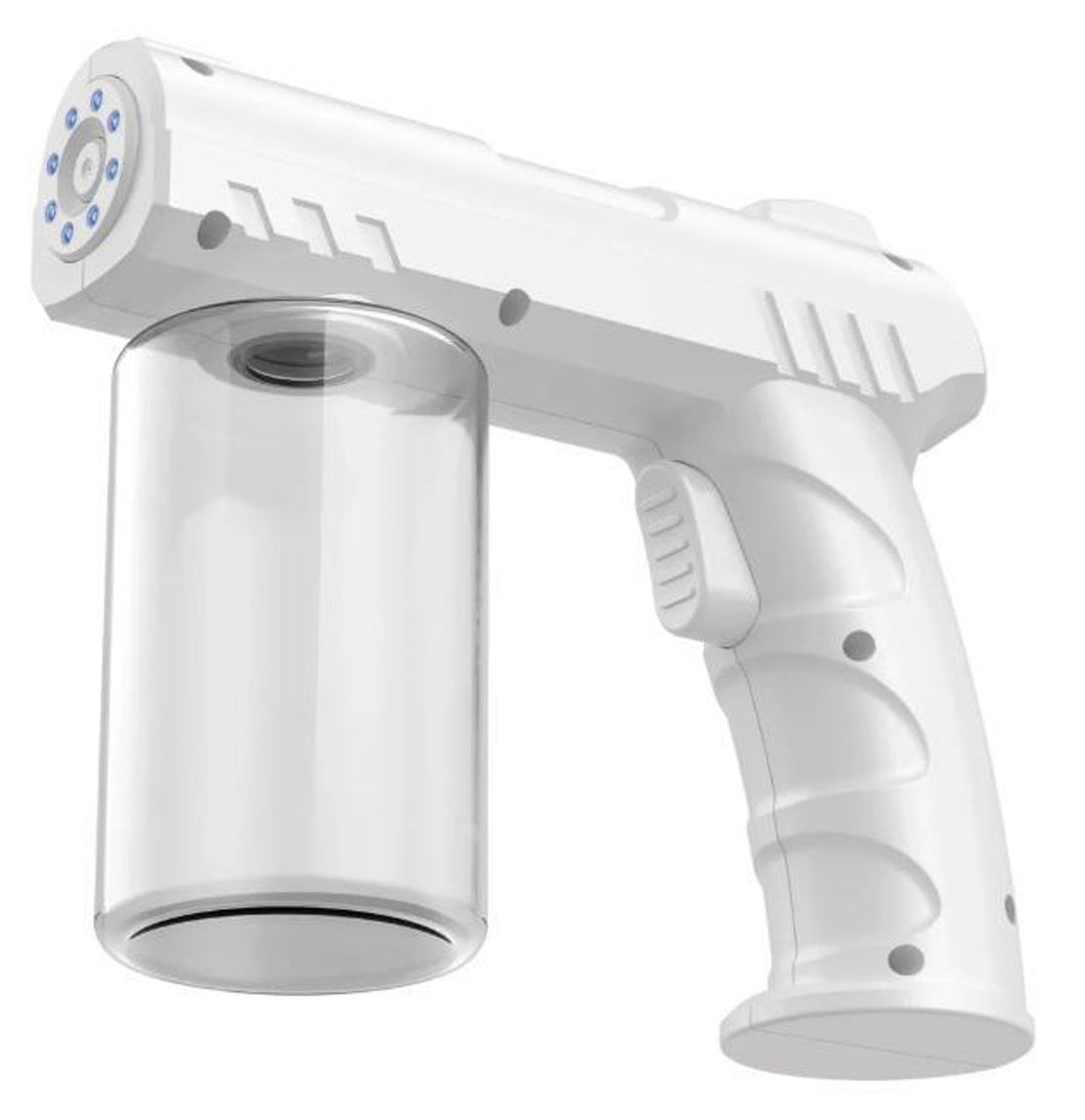 Spray Gun - Atomizer Nano Blue Light Disinfectant Mist White