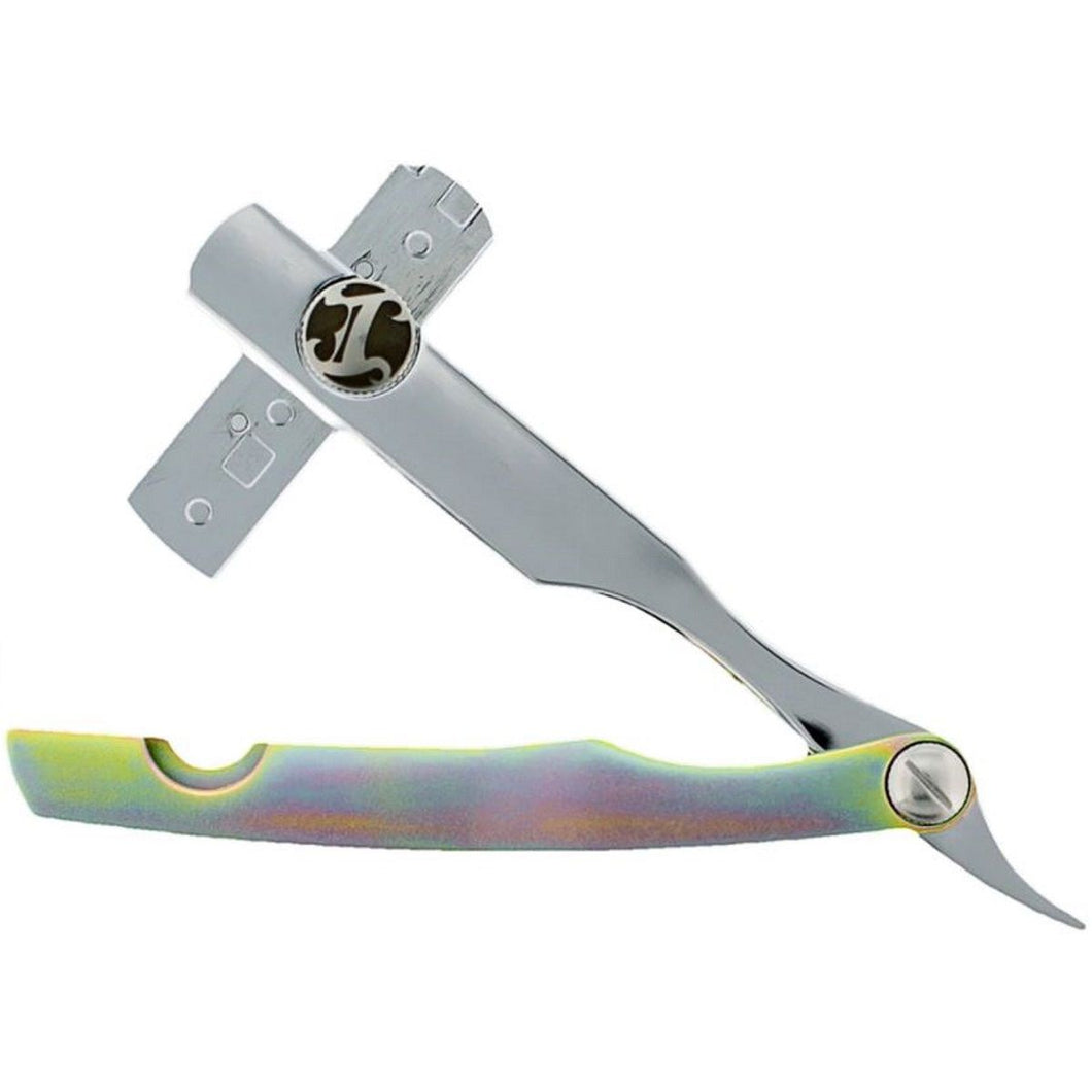 Irving Barber Company Chrome  Zinc|Yellow Zinc Razor