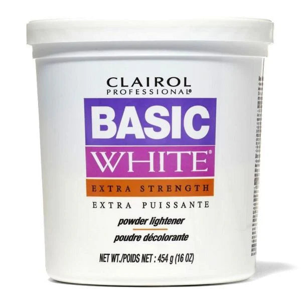 Clairol Basic White Extra Strength Powder Lightner 16oz 3 Pack