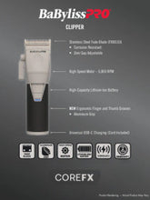 Load image into Gallery viewer, BaBylissPRO CoreFX Cordless Clipper FX86
