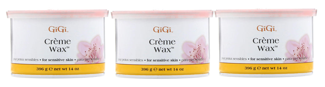 GiGi Senitive  Creme Wax 14 oz 3Pack