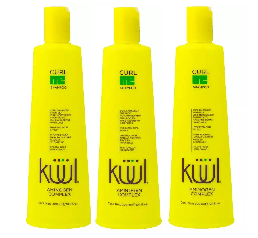 Kuul Curl Me Shampoo 10.1oz  3Pack