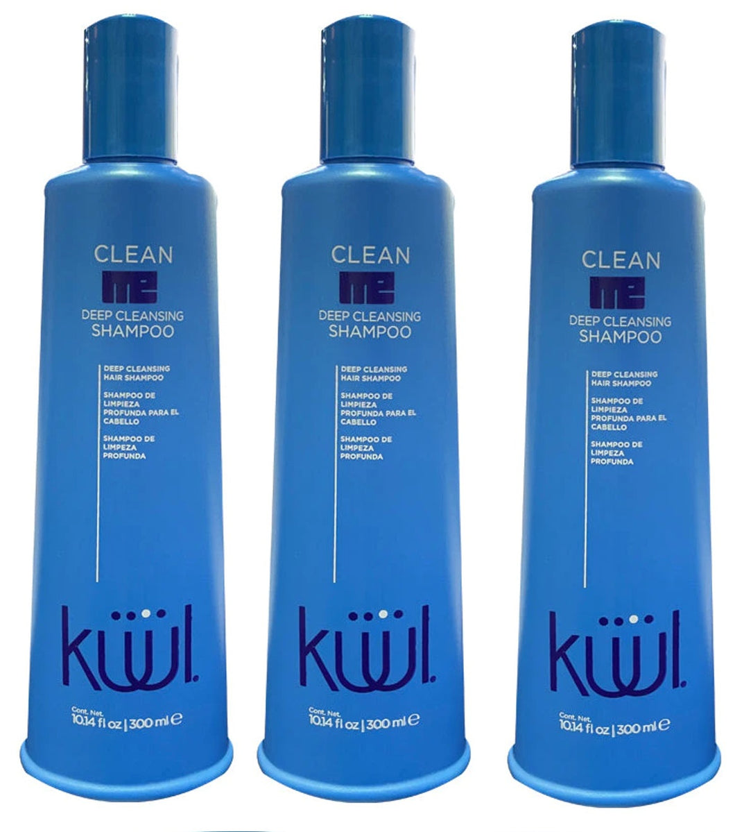 Kuul Deep Cleanse Shampoo 10.1oz  3 Pack