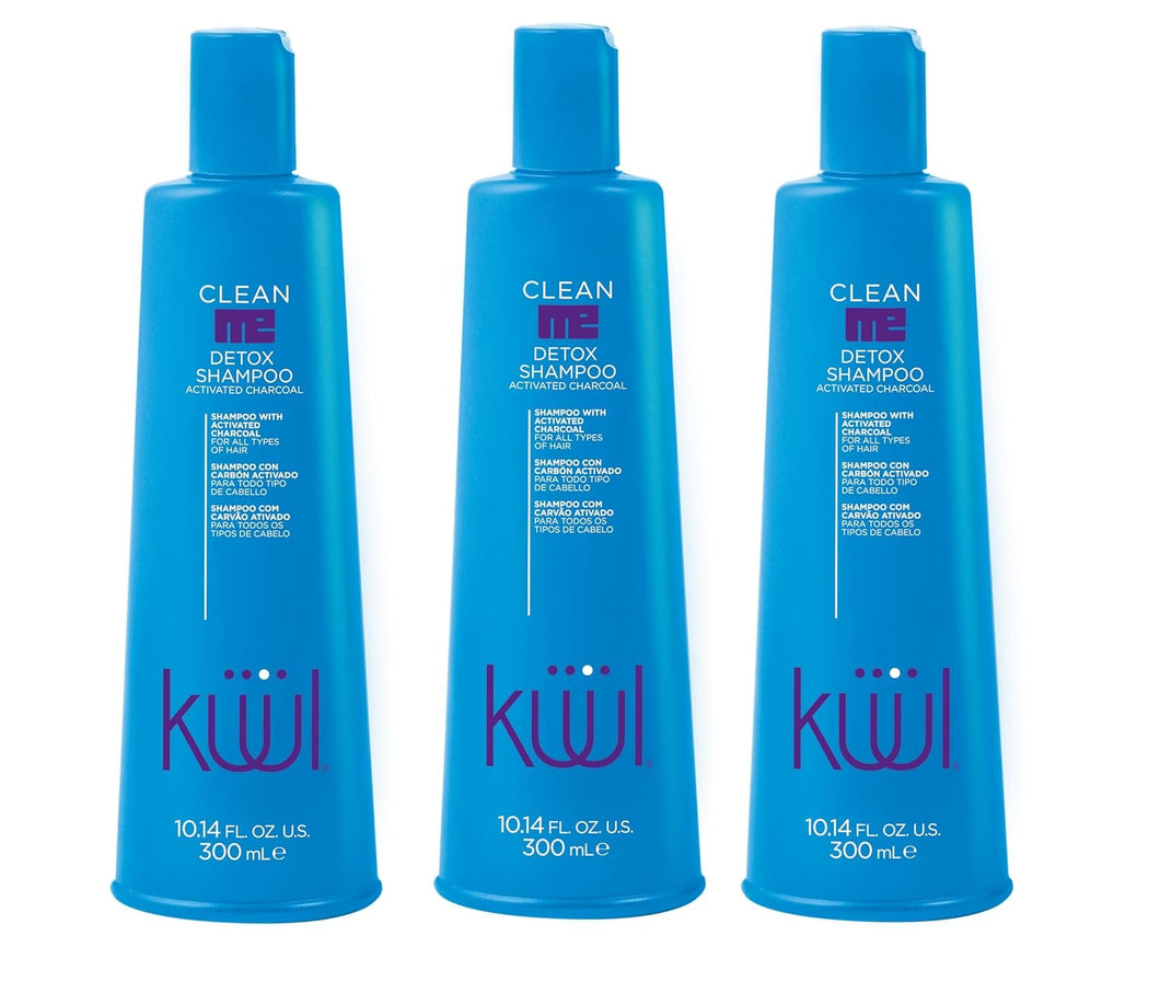 Kuul Clean Me Detox Shampoo 10.1 oz 3 Pack