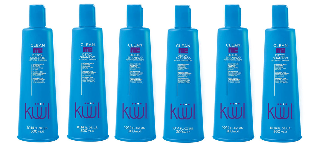 Kuul Clean Me Detox Shampoo 10.1 oz 6pk