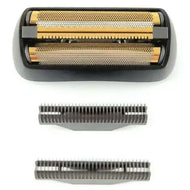 StyleCraft Gold Titanium Double Foil Heads and Cutter Set for Flex Shaver SC538S