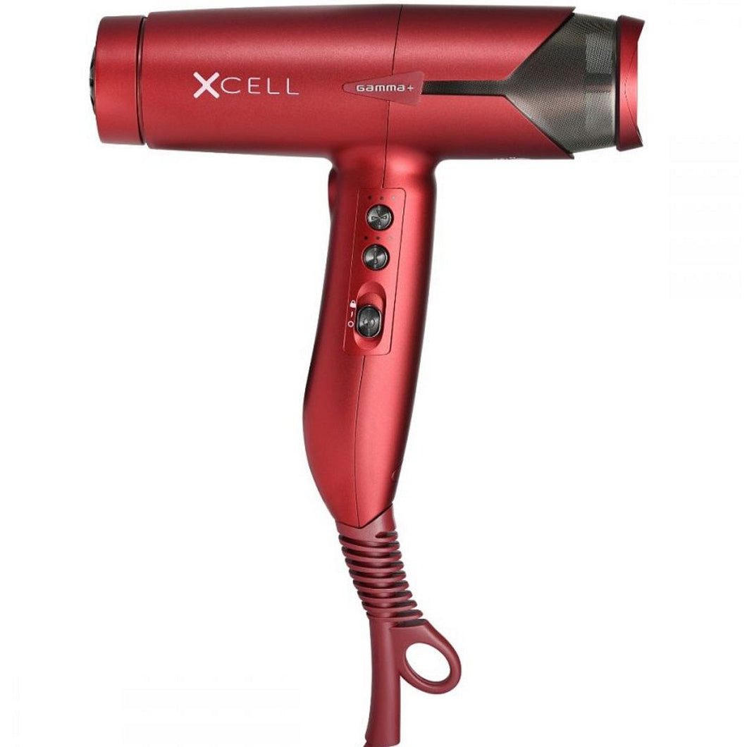 Gamma+ XCELL Ultra-Light Digital Motor Dryer - Red