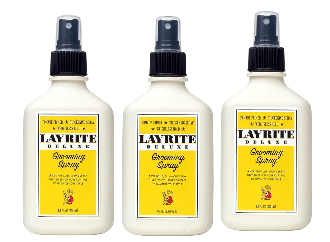 Layrite Grooming Spray 6.7oz 3Pack