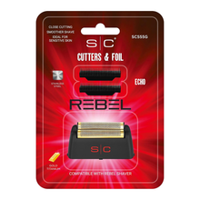 Load image into Gallery viewer, StyleCraft Rebel Shaver Foil &amp; Cutters Set SC555G
