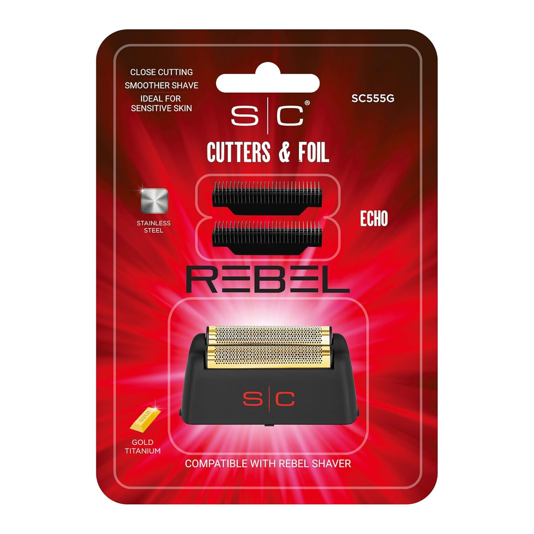 StyleCraft Rebel Shaver Foil & Cutters Set SC555G