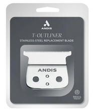 Load image into Gallery viewer, Andis T-Outliner Stainless Steel Replacement Blade 04565
