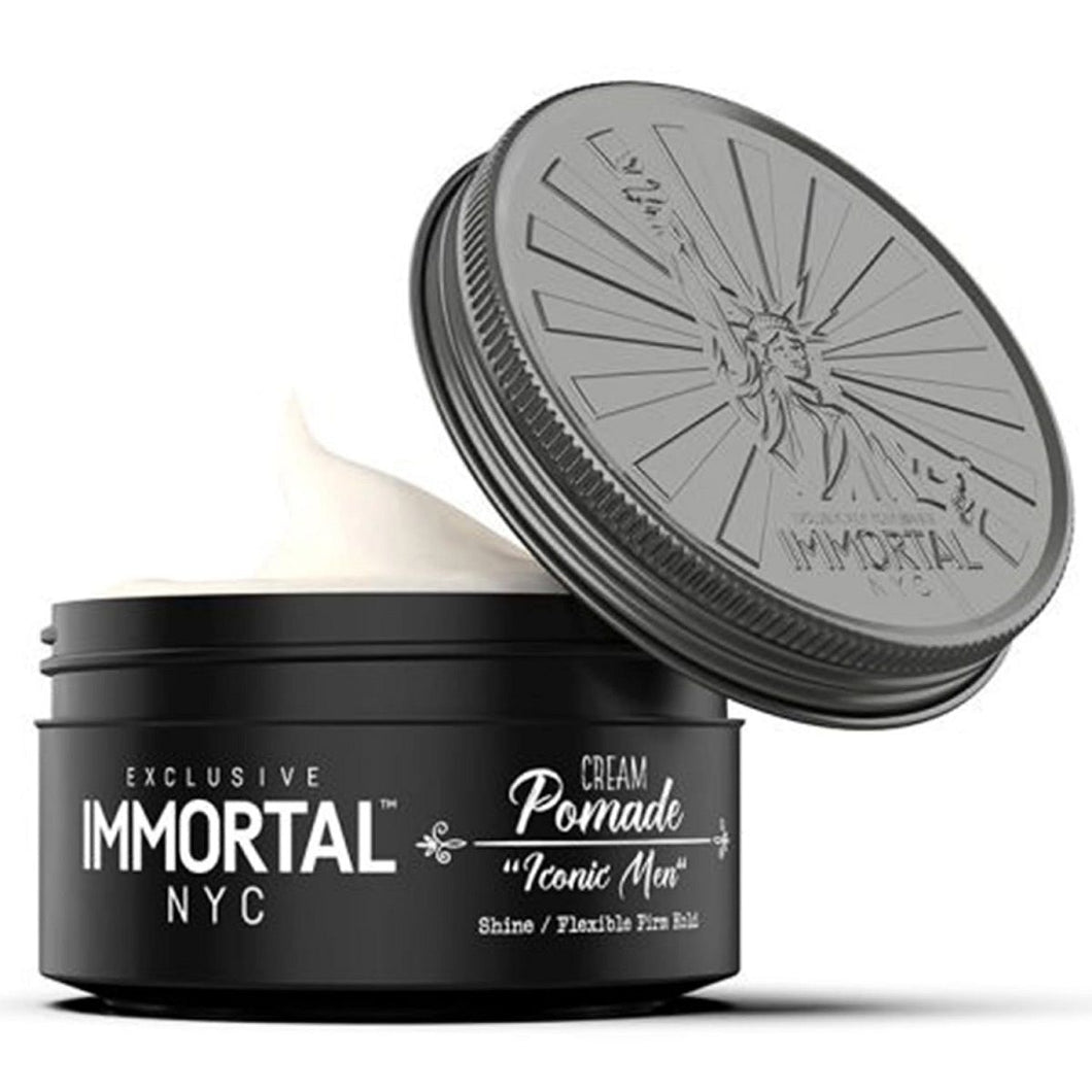 Immortal NYC Exclusive  Cream Pomade Iconic Men  5.07 oz