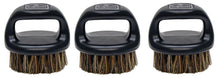 Load image into Gallery viewer, Scalpmaster 100% Boar Bristle Knuckle  Brush 3-Pack
