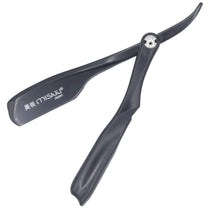 Load image into Gallery viewer, Misaki Japanese Folding Razor Black MR-01BLK
