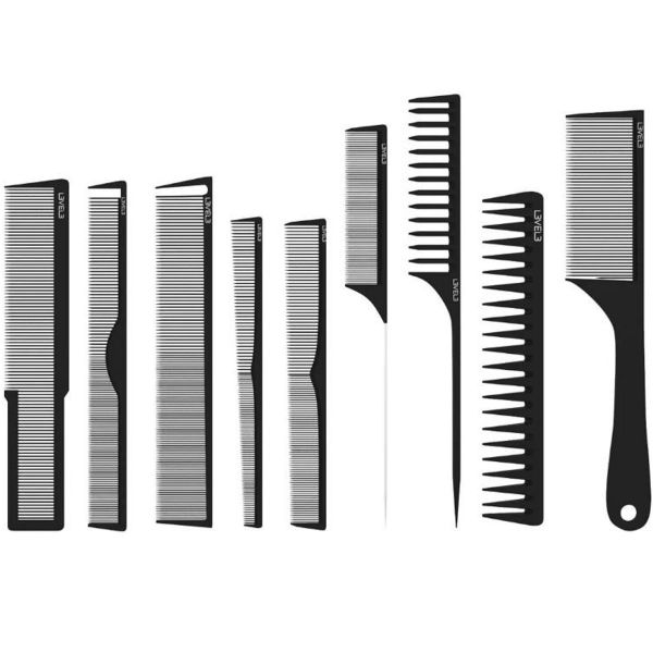 Level 3 Hair Comb 9 Pcs Set