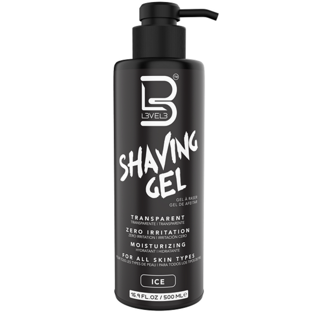 Level 3 Transparent Shaving Gel - Ice 16.9 oz