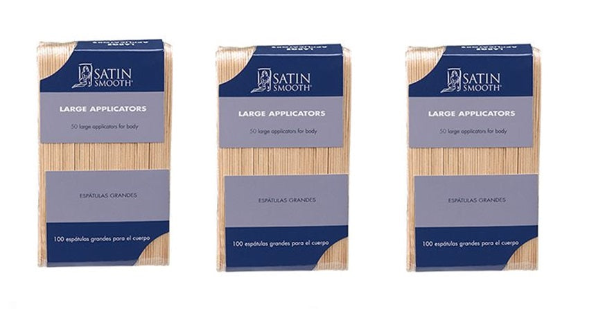 Satin Smooth  Large  Applicators 100PK  3-Pack