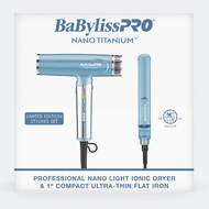 BaBylissPRO Limited Edition Nano Titanium Light Ionic Dryer & 1