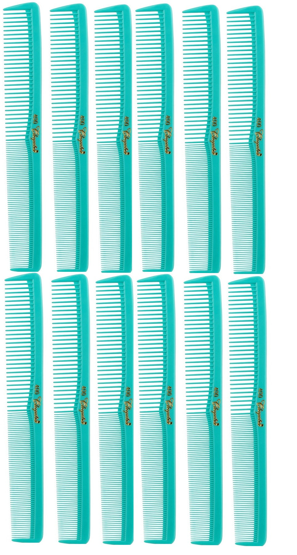 Krest 400 Cleopatra Combs Baby Blue 12Pack