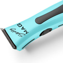 Load image into Gallery viewer, Wahl Professional Sterling Mag Trimmer Black &amp; Aqua Color
