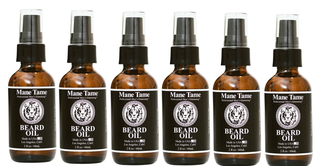 Mane Tame Beard Oil 2oz 6-Pack