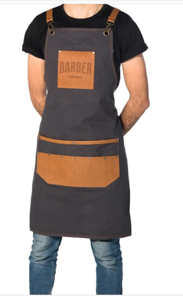 Marmara Barber Apron Blue Color