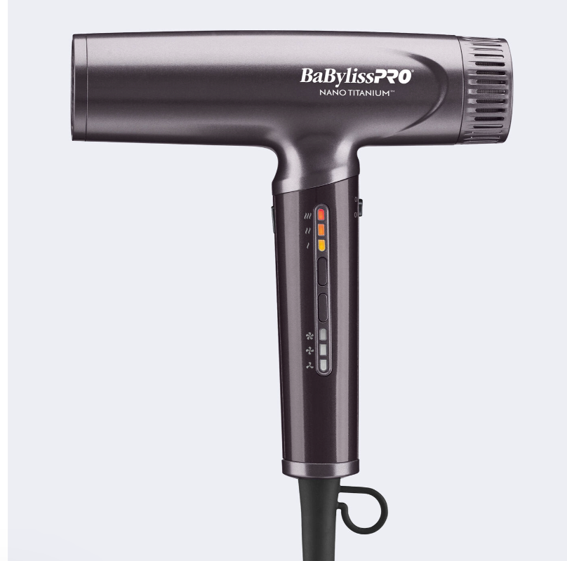 BabylissPRO Nano Titanium High-Speed Hair Dryer NightFall