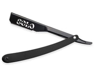 Solo Barbers Matte Black Straight Razor