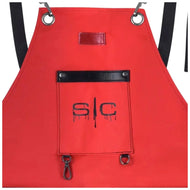 StyleCraft x Gamma+ Red Barber Apron SC315R