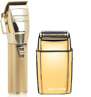 BaBylissPRO GoldFX Clipper & Double Foil Shaver Duo