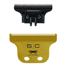 Load image into Gallery viewer, Stylecraft  Gold X-Pro Fixed Trimmer Blade with DLC Deep Tooth Cutter SC516G
