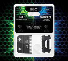 Load image into Gallery viewer, Black Diamond Fade Blade with Shallow Tooth 2.0 Cutter SC534B
