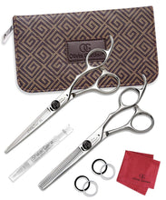 Load image into Gallery viewer, Olivia Garden OG Barber Box Deal w Silkcut 6"XL Shears
