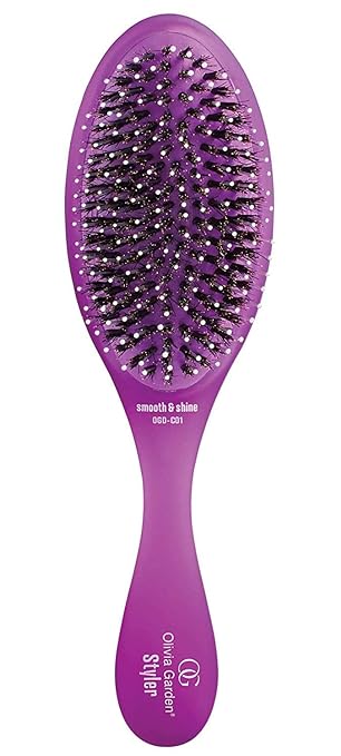 Olivia Garden OG Smooth & Shine Styler Brush (Purple) OGD-C01