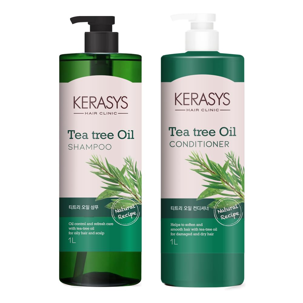 Kerasys Tea Tree Oil Shampoo and Conditioner Duo