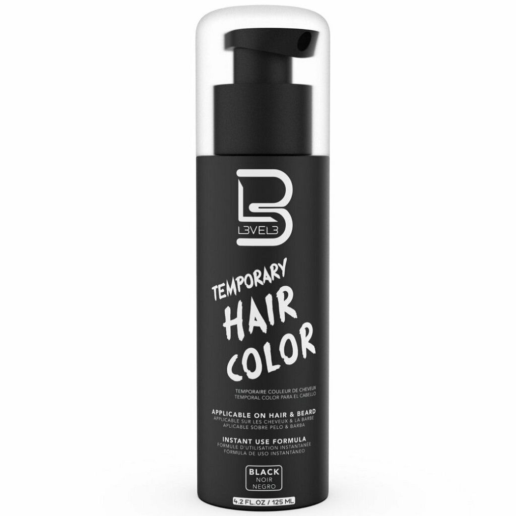 Level 3 Temporary Hair Color - Black 4.2 oz