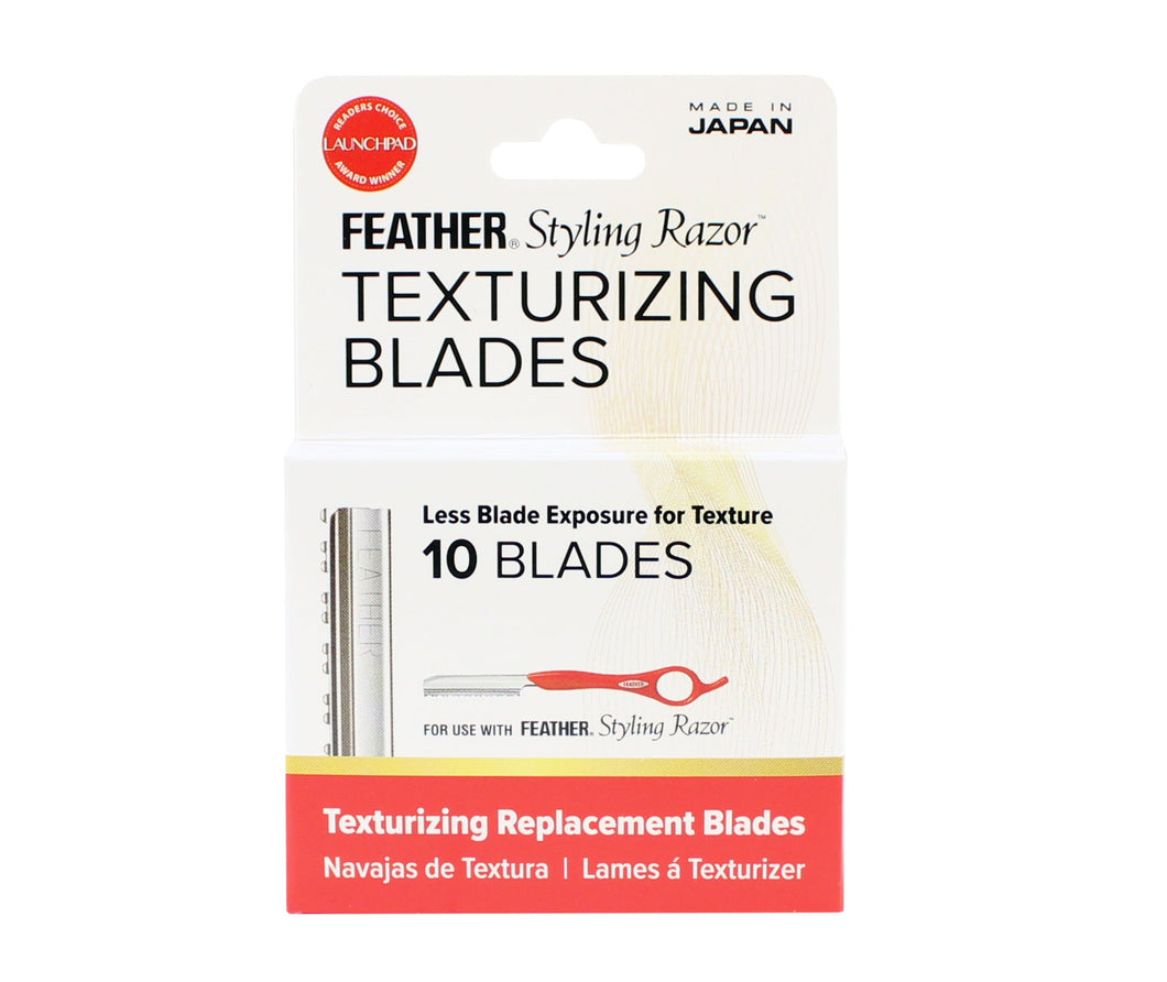 Feather Styling Razor Texturizing Blades