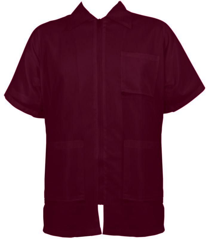 Vincent Traditional Barber Jacket Burgundy  VT2227