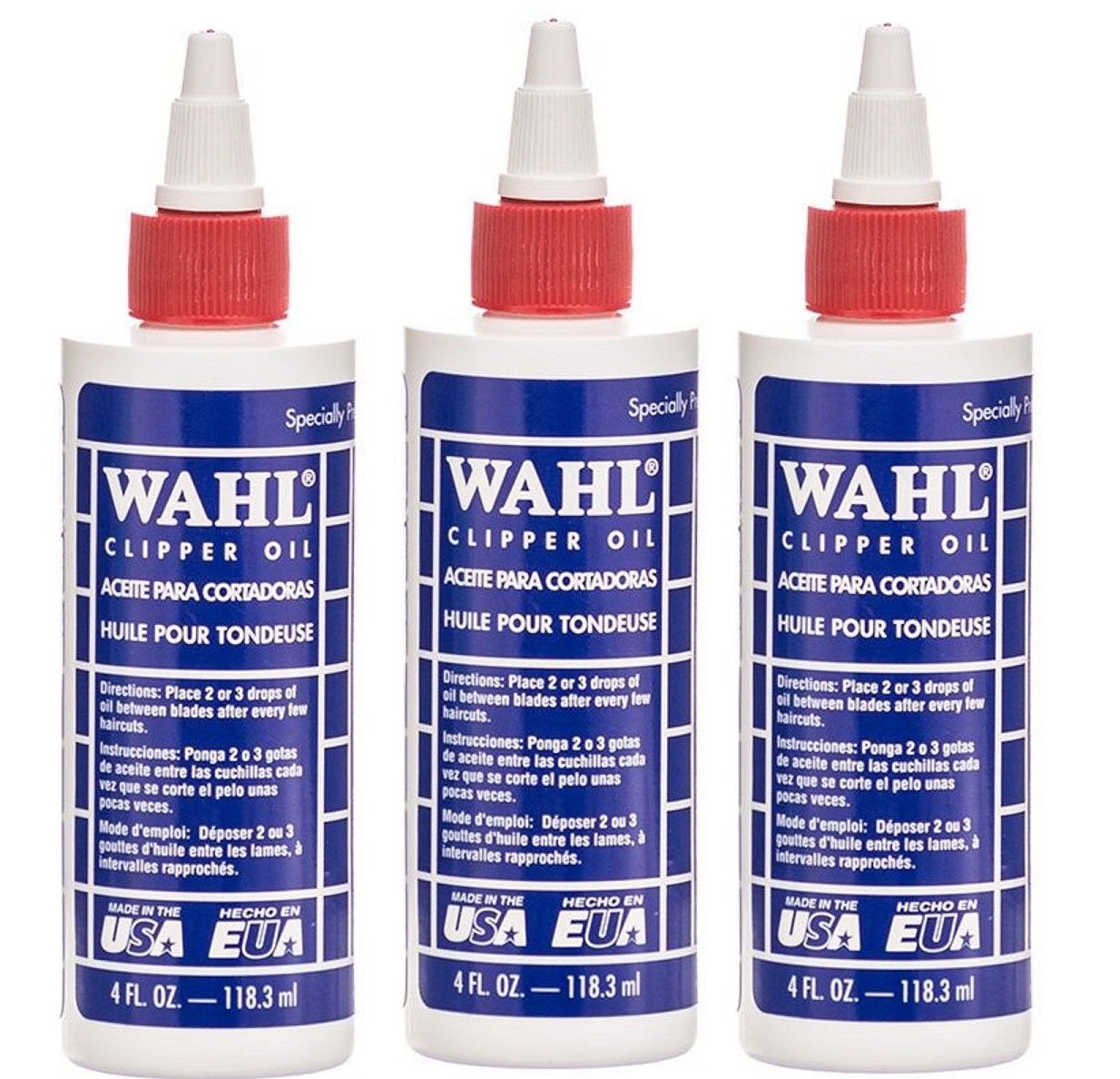 4 Oz Clipper Oil 2 Pack Wahl Clipper Oil | 4 Oz Bottles Each